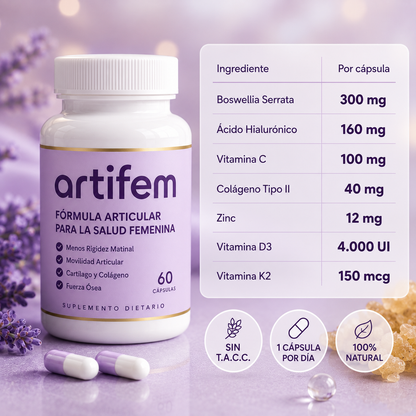 ARTIFEM® — Volvé a moverte sin dolor